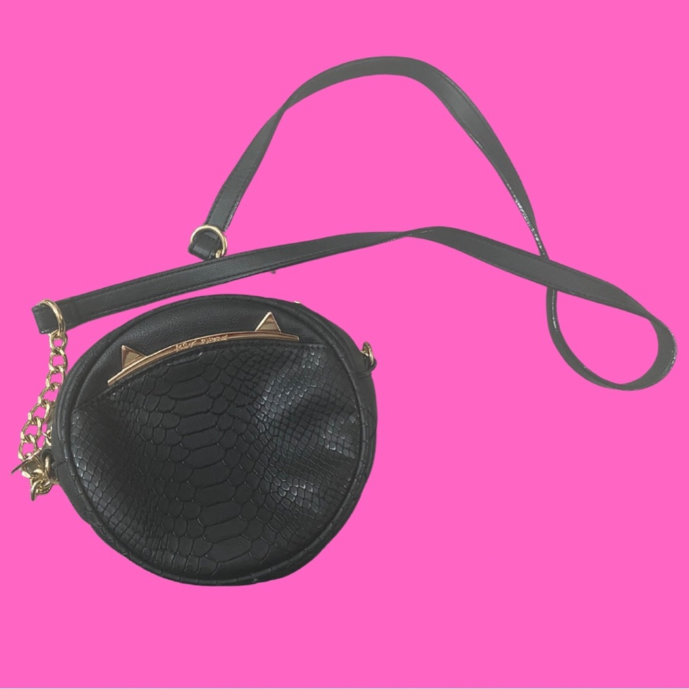 Betsy Johnson Cat Ear Crossbody Bag